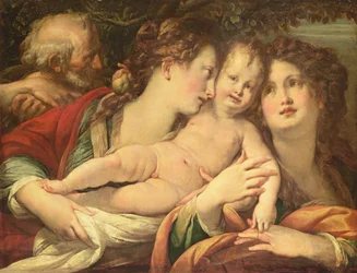 Die mystische Hochzeit der hl. Katharina, ca. 1610